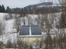 Fotovoltaická elektrárna v&nbsp;Hlásné Lhotě
