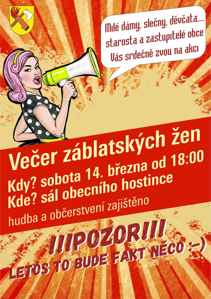 Večer zablatských žen - vzpomínka na&nbsp;MDŽ