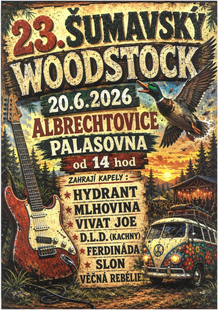 23.&nbsp;Šumavský Woodstock